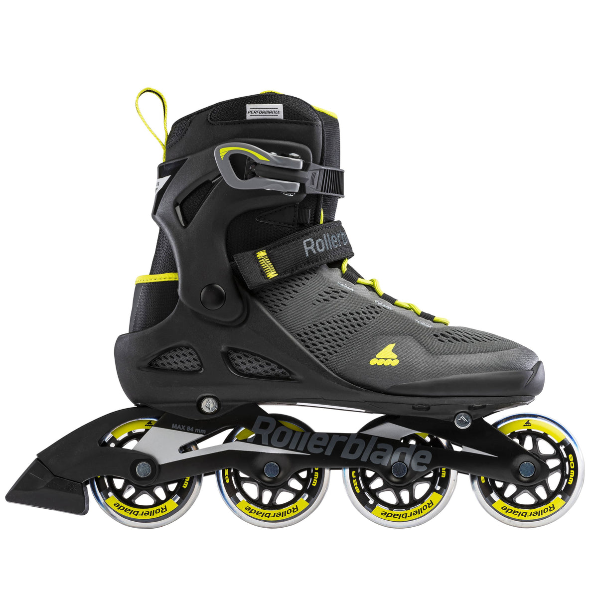 Rollerblade Macroblade 80 Inline Skates Black/Lime