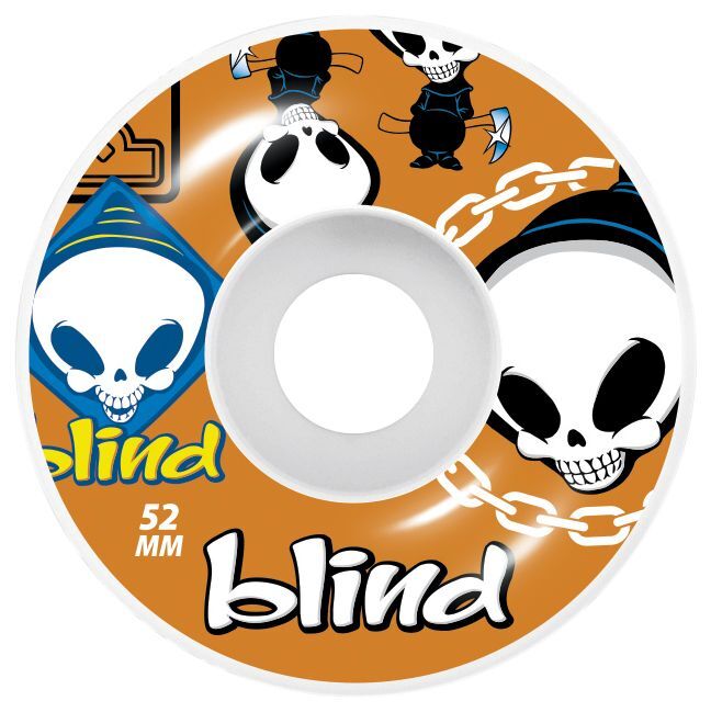 Blind Random Wheels Orange 52mm 4pk