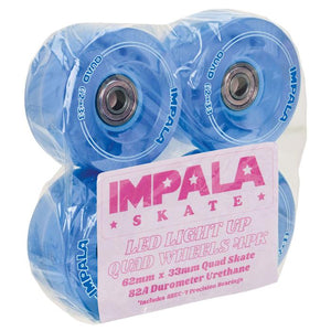 IMPALA Light Up Wheels 62mm | 4 PACK