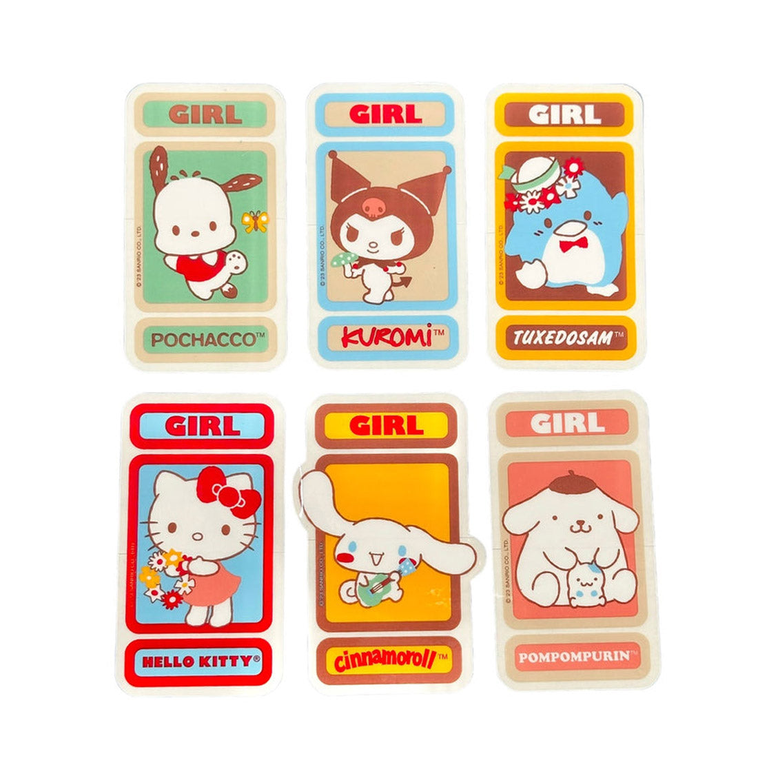 Girl x Sanrio Hello Kitty Friends Sticker
