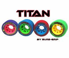 Sure Grip Titan 62mm Narrow Wheels 4pk - Skatescool Australia