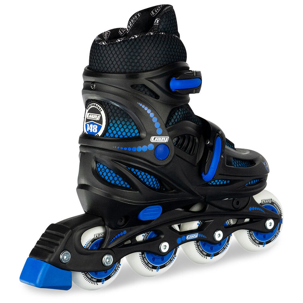 Crazy 148 Adjustable Inline Skates Black