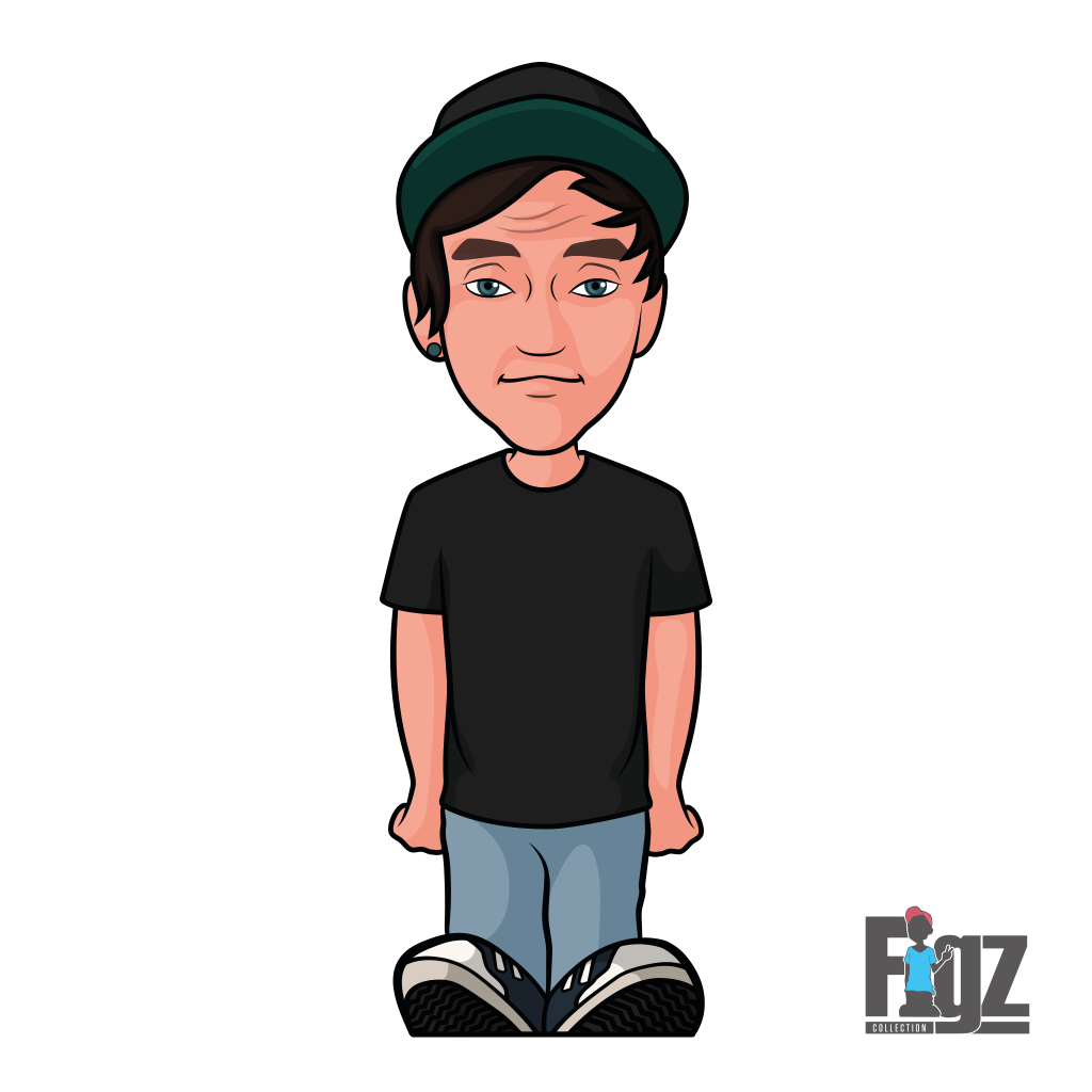 Figz Coedie Donovan Sticker Stickers
