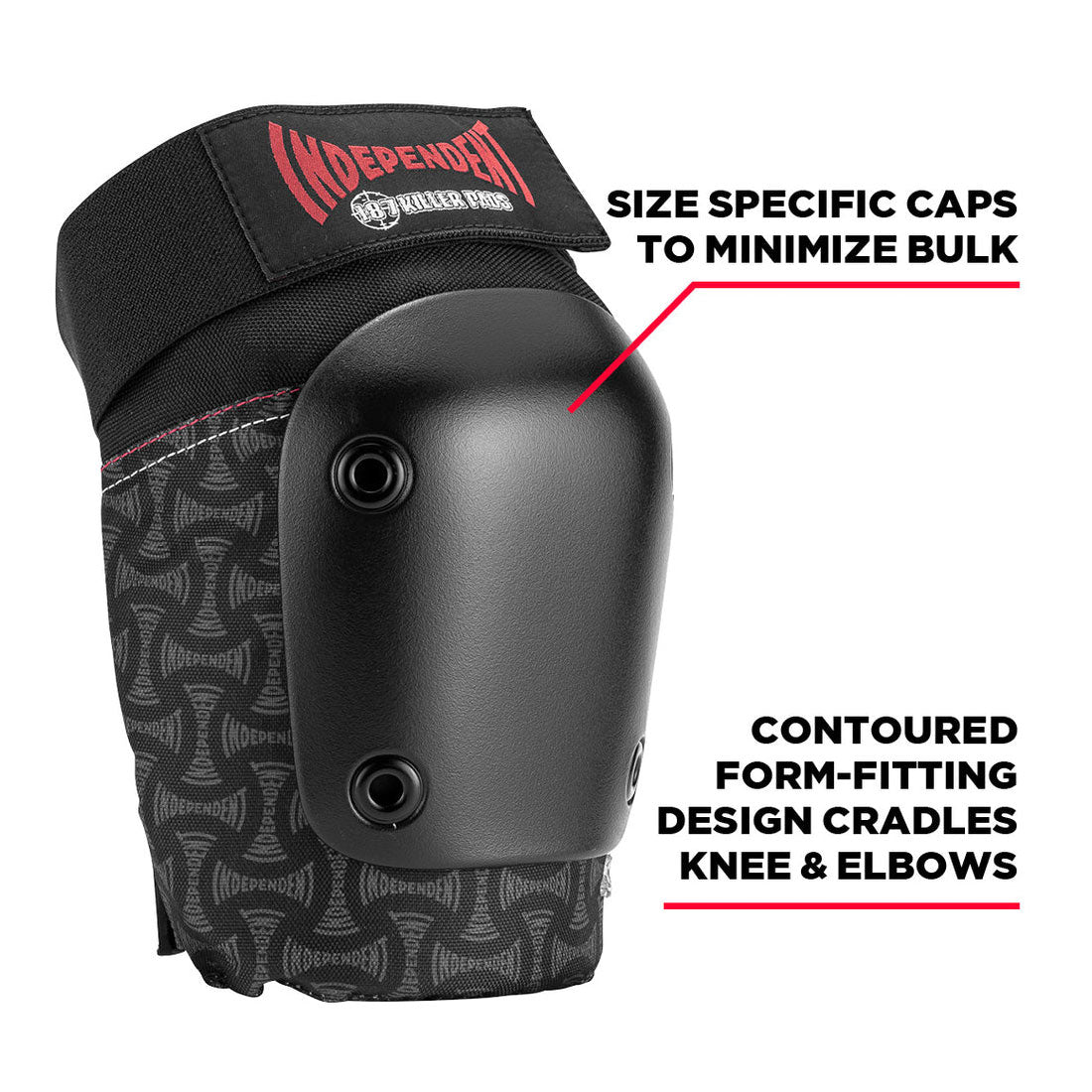 187 Knee & Elbow Pad Combo Pack Independent