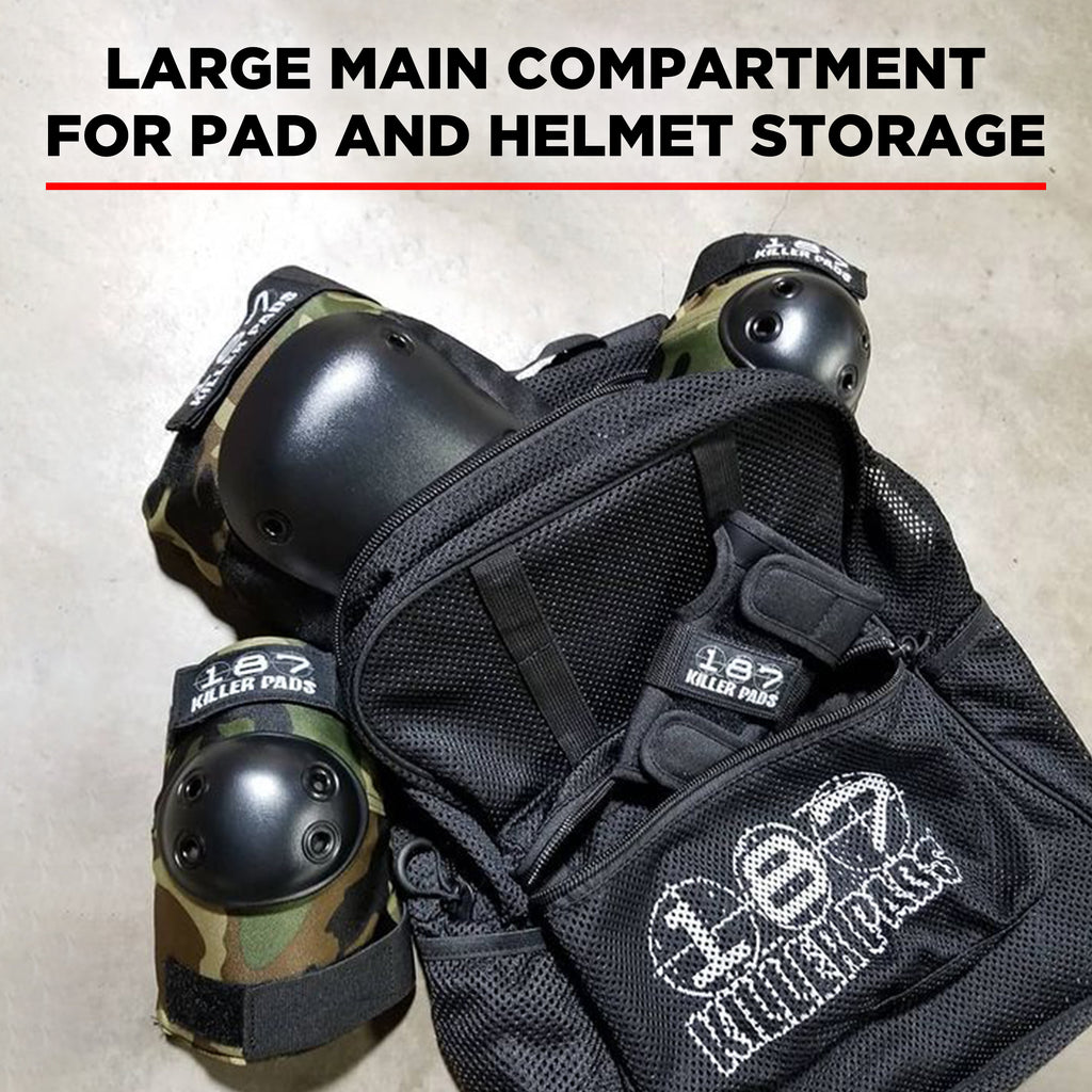 187 Mesh Backpack Black