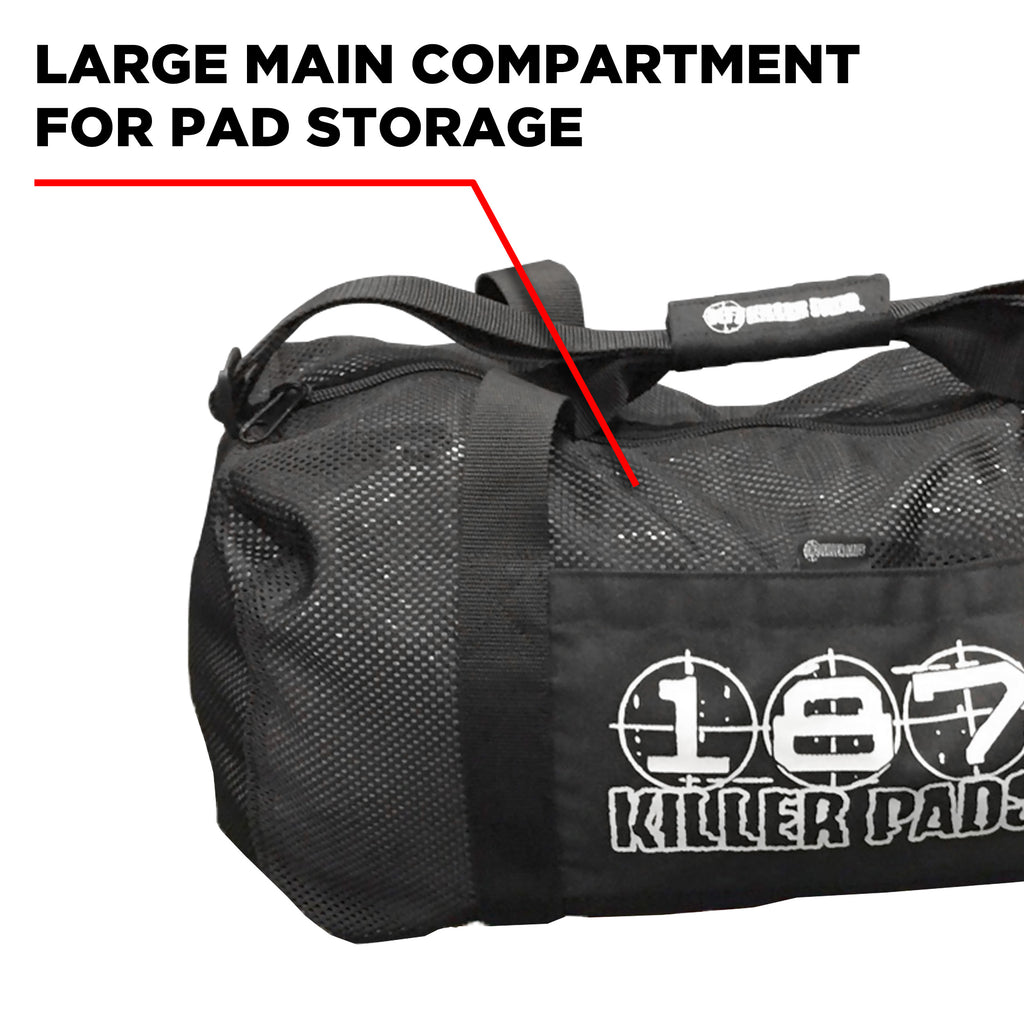 187 Mesh Duffle Bag Black