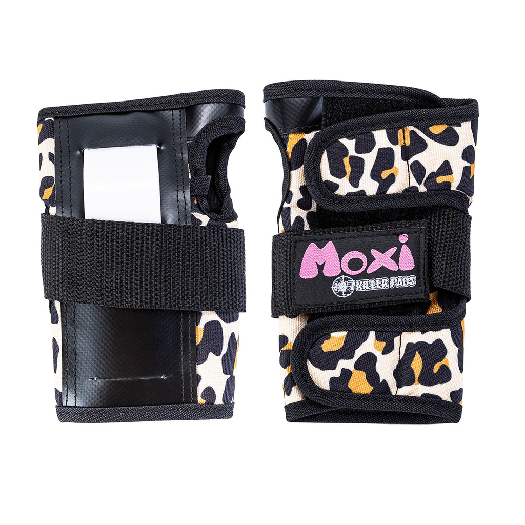 187 Wrist Guards Moxi Leopard