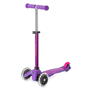 Micro Mini Deluxe LED Scooter - Purple/Pink Scooter Completes Rec