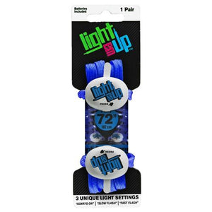 RDS Lighted Laces Blue 72 inch - Skatescool Australia