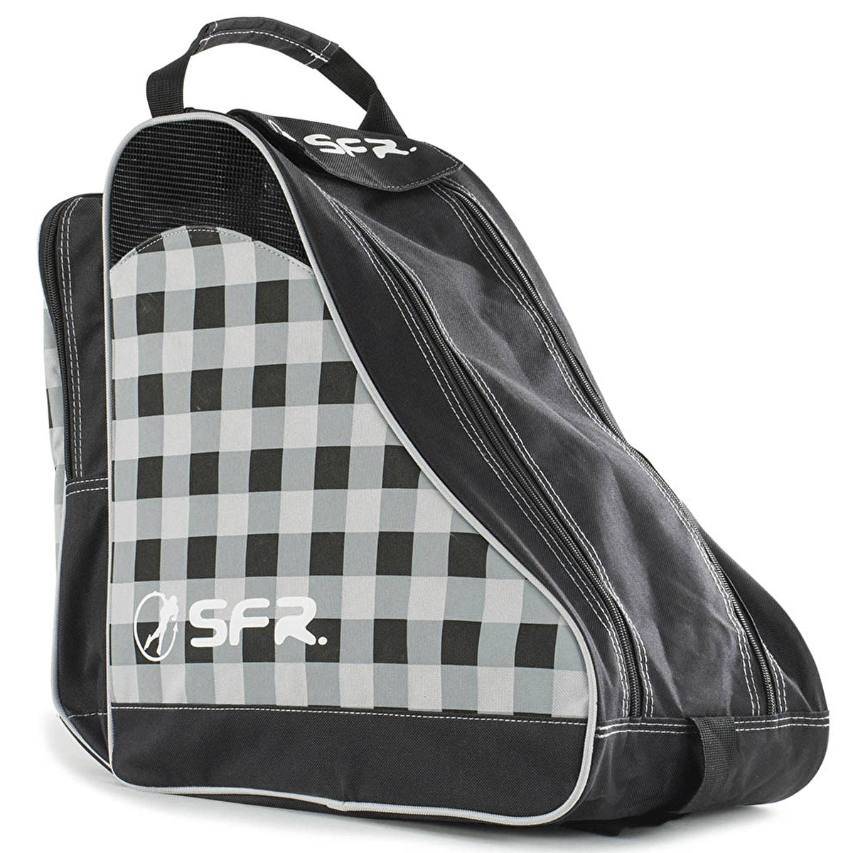 SFR SKATE BAG BLACK CHECK - Skatescool Australia