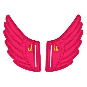 SHWINGS Fuchsia Velcro Wings