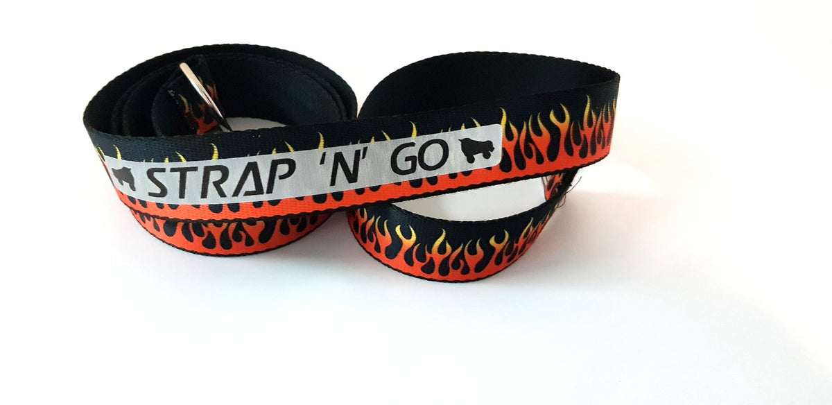 Strap N Go Skate Noose/Leash - Patterns - Skatescool Australia