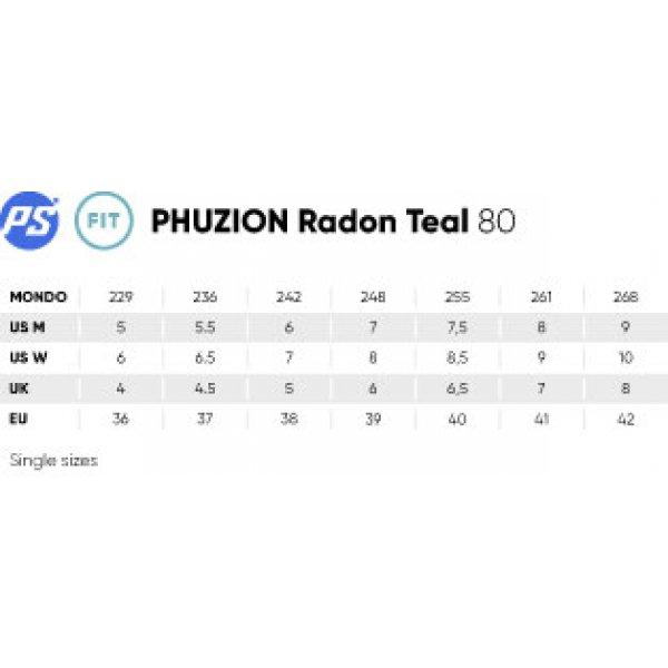 POWERSLIDE PHUZION SMU RADON TEAL 80 INLINE SKATES - Skatescool Australia