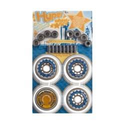 HYPER WHEELS HYPERLITE 76MM 78A COMBO - 8PACK - Skatescool Australia