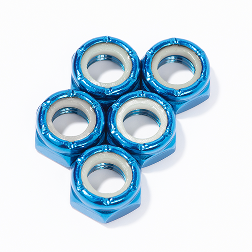 Defiant Upgrades Skateboard Axle Nuts | 5pk