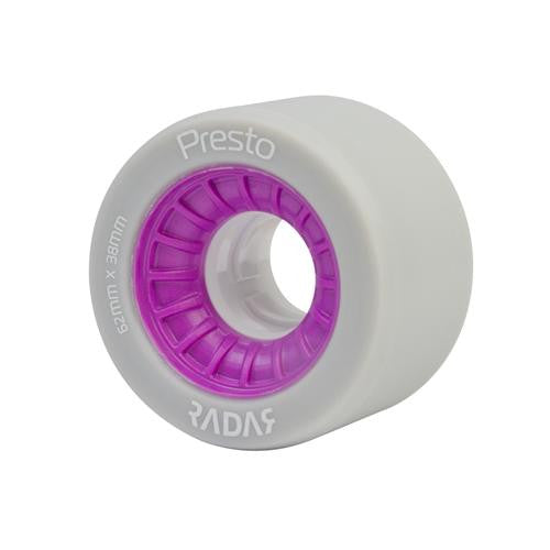 Radar Presto 62mm/38mm Wheels Pk4 - Skatescool Australia