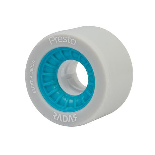 Radar Presto 62mm/38mm Wheels Pk4 - Skatescool Australia