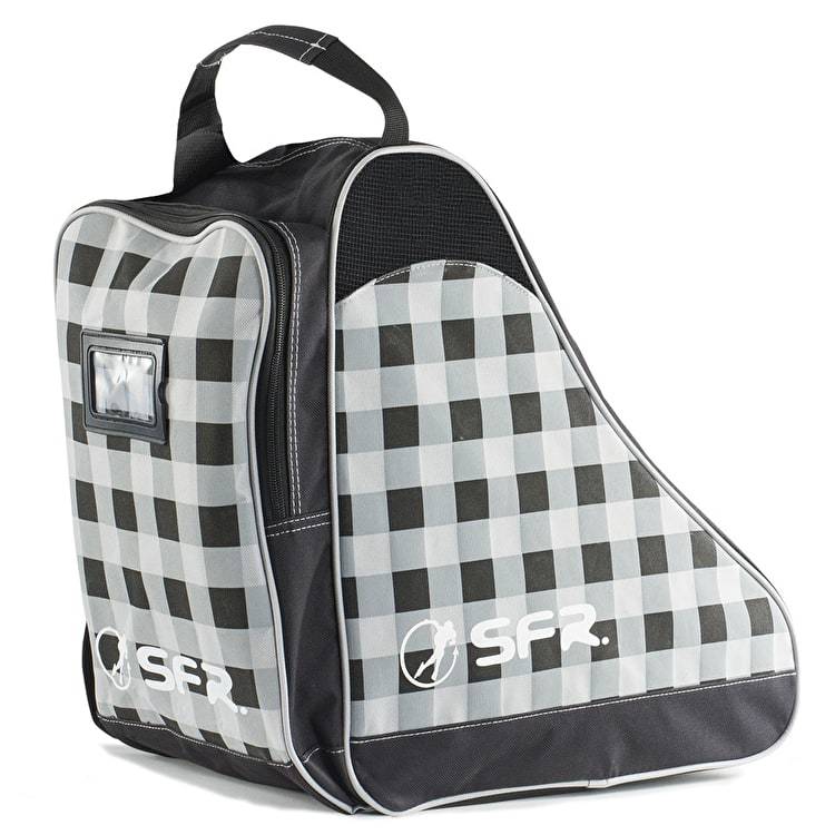 SFR SKATE BAG BLACK CHECK - Skatescool Australia