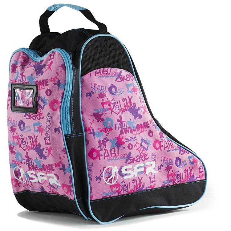 SFR SKATES SKATE BAG PINK GRAFFITI - Skatescool Australia