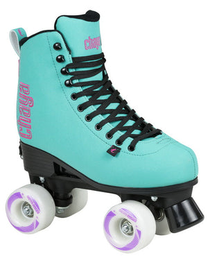 Chaya Bliss Turquoise Kids Adjustable Roller Skates