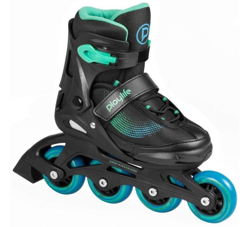 PLAYLIFE JOKER BLUE SKY ADJUSTABLE INLINE SKATES - Skatescool Australia