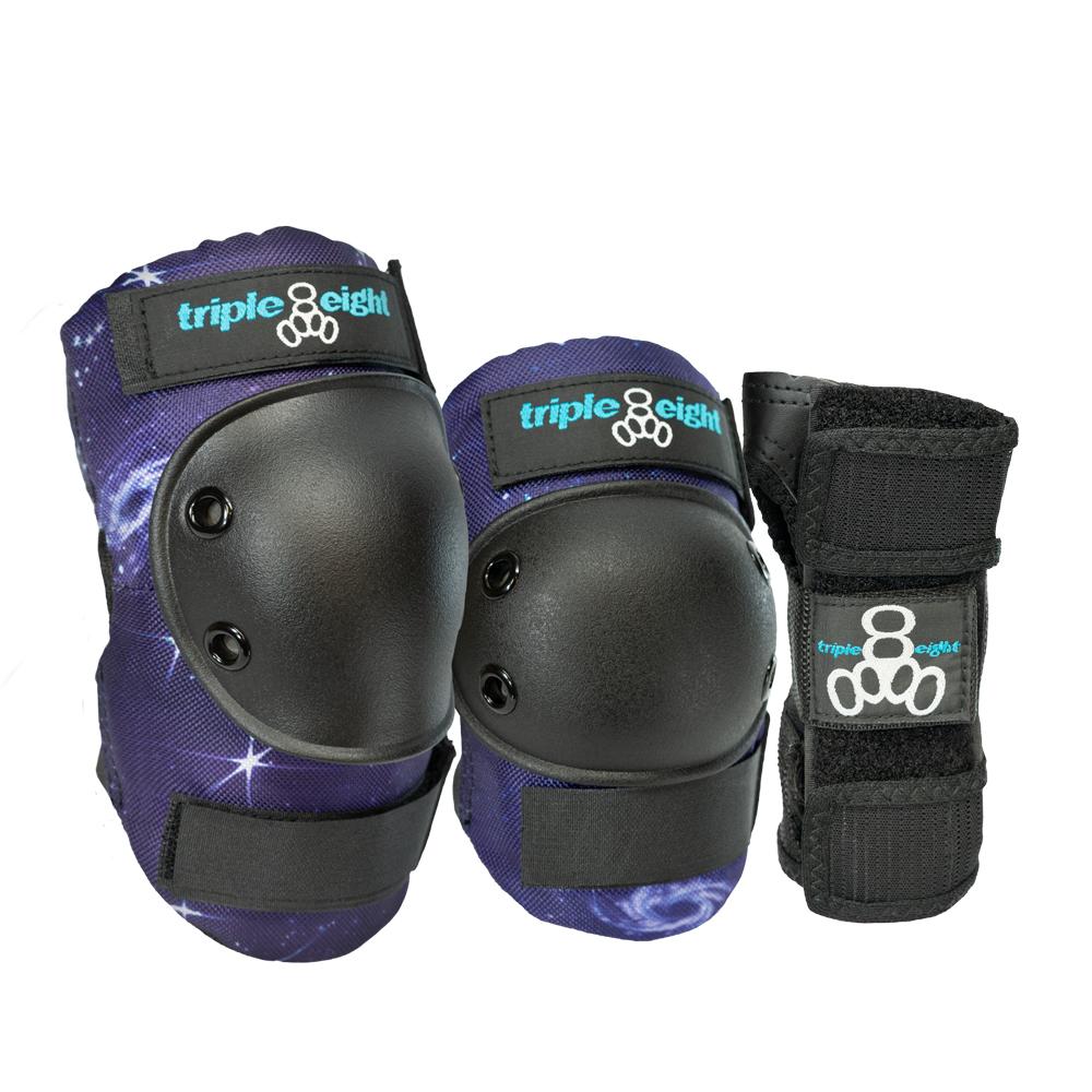 TRIPLE 8 TRIPACK JUNIOR GALAXY PURPLE - Skatescool Australia