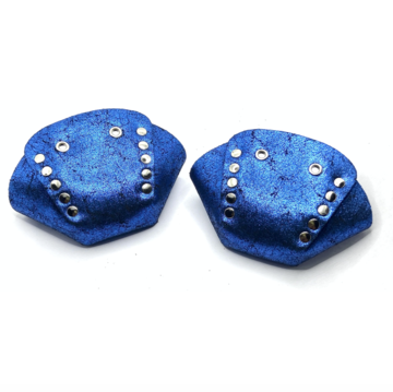 RollerStuff Toe Caps Glitter Royal Blue