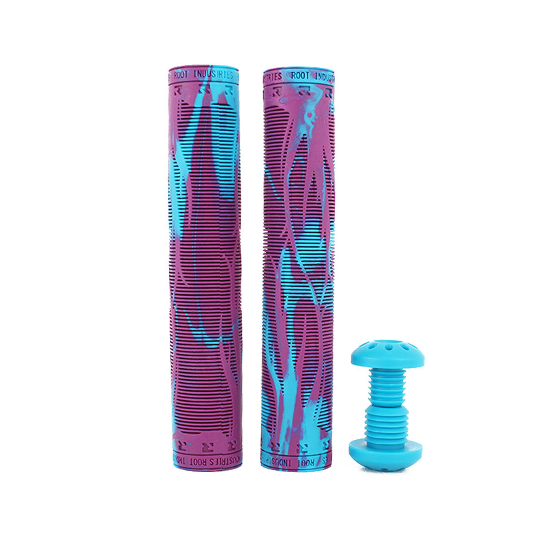 Root Industries R2 Air Grips - Aqua/Purple