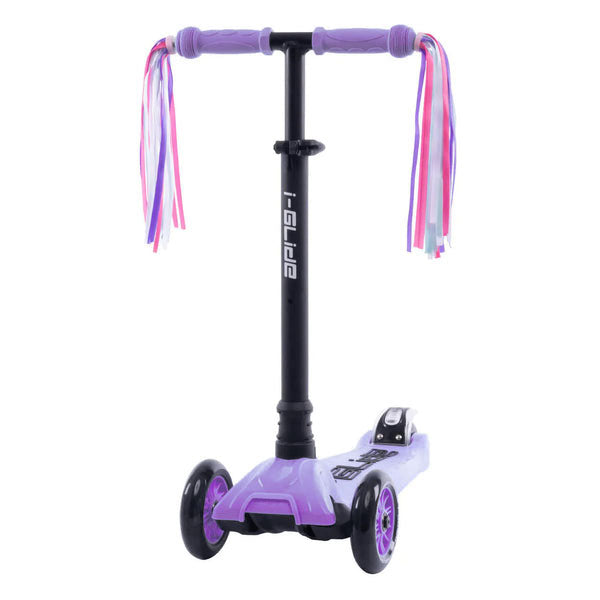 I-Glide Scooter Ribbons - Pink/Purple