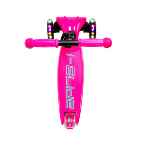 I-Glide Kids 3-Wheel Scooter - Pink/Aqua