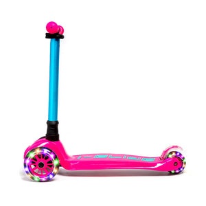 I-Glide Kids 3-Wheel Scooter - Pink/Aqua
