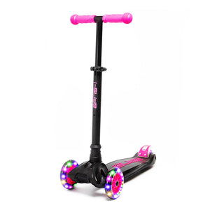 I-Glide Kids 3-Wheel Scooter - Black/Pink