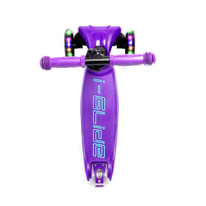 I-Glide Kids 3-Wheel Scooter - Purple