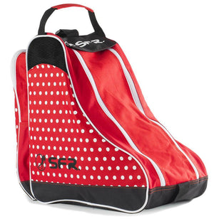 SFR JUNIOR SKATE BAG RED AND WHITE POLKA (Sold out) - Skatescool Australia