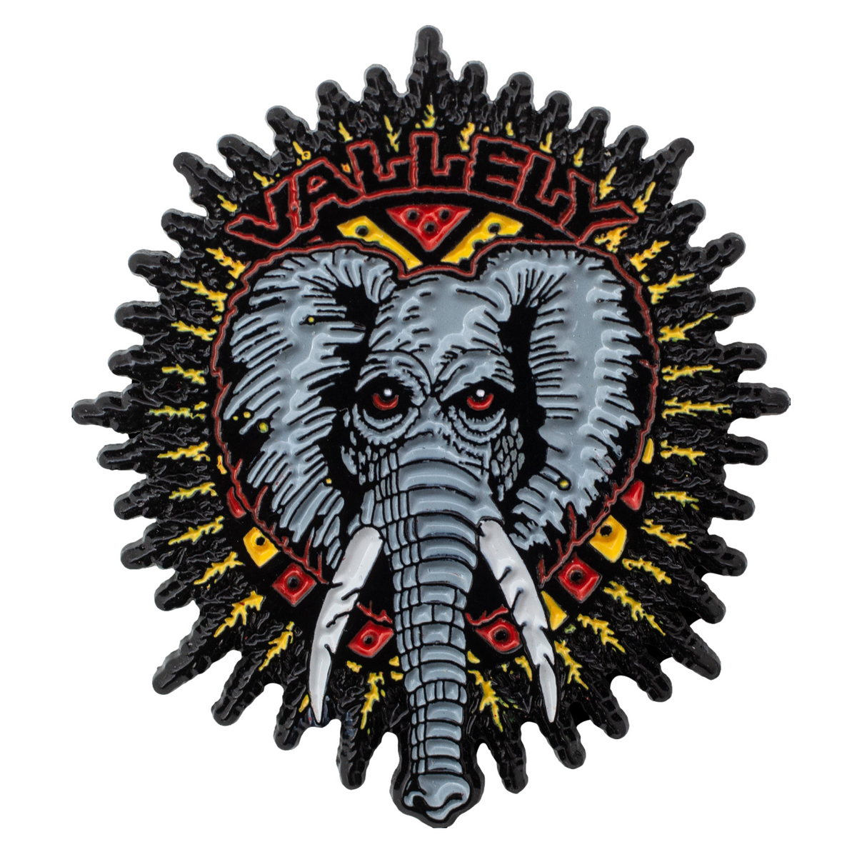 Powell Peralta Lapel Pin Mike Vallely Elephant