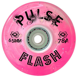 Atom Pulse Flash Glitter Wheels 65mm 78a 4pk