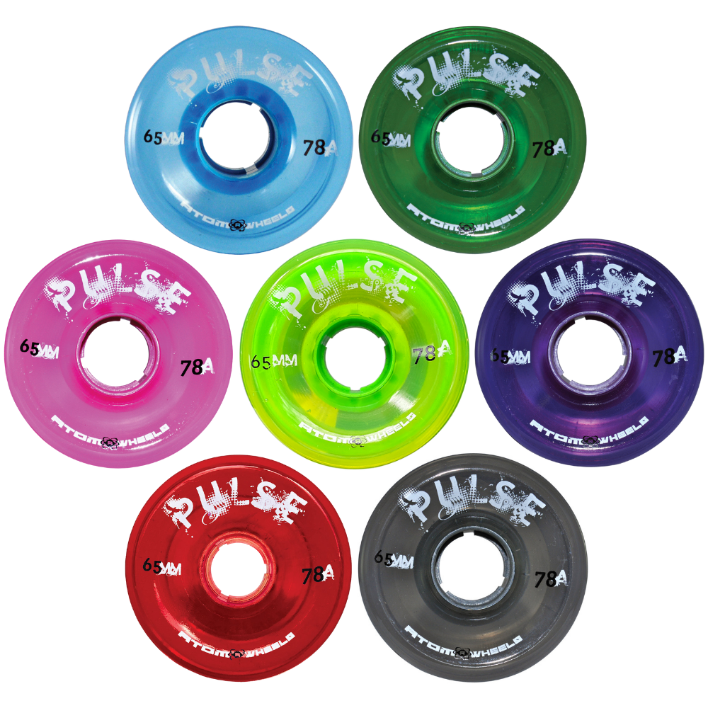Pulse Am Rims Atom Pulse Wheels 65mm 78a 4pk - Skate Society