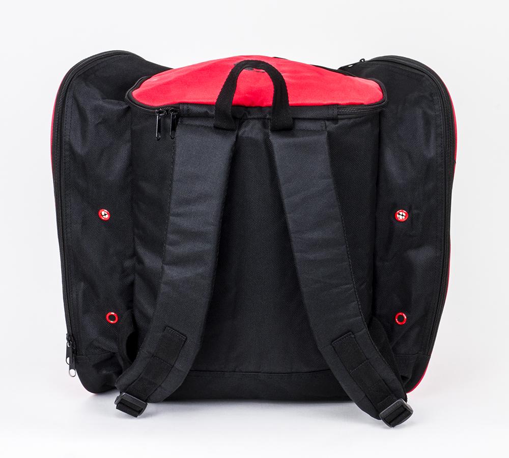 SFR SKATE BACKPACK (TRANS-PACK) BLACK RED - Skatescool Australia