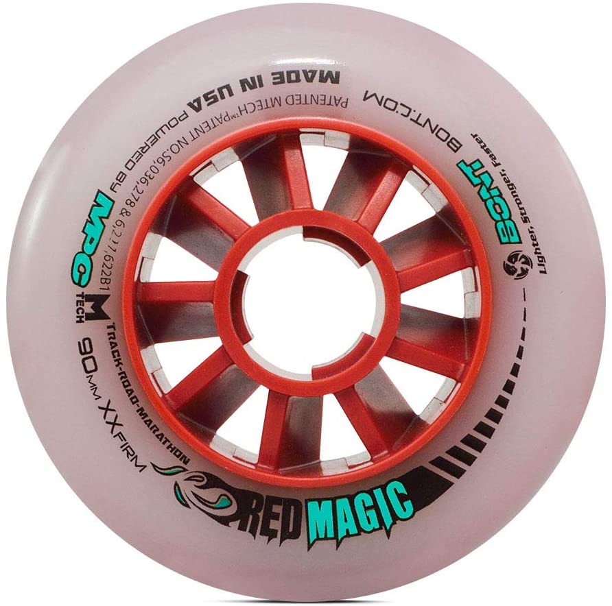 Bont Red Magic Wheel 90mm