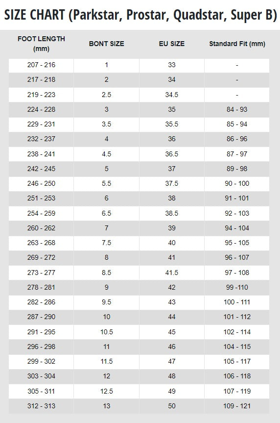 Bont ParkStar Tracer Flow Package Vegan