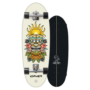 Carver C5 Mini Surfskate 28" Tiki Sunrise