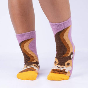 Sock It To Me Slipper Socks - I'm Nuts About You