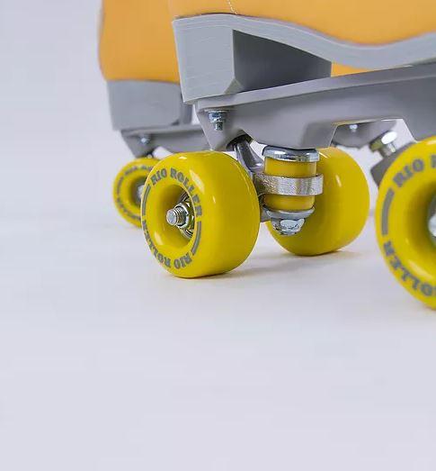 RIO ROLLER SIGNATURE YELLOW SKATES - Skatescool Australia
