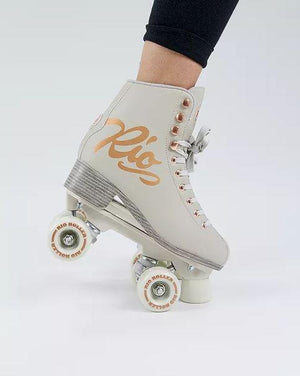 RIO ROLLER ROSE CREAM SKATES - Skatescool Australia