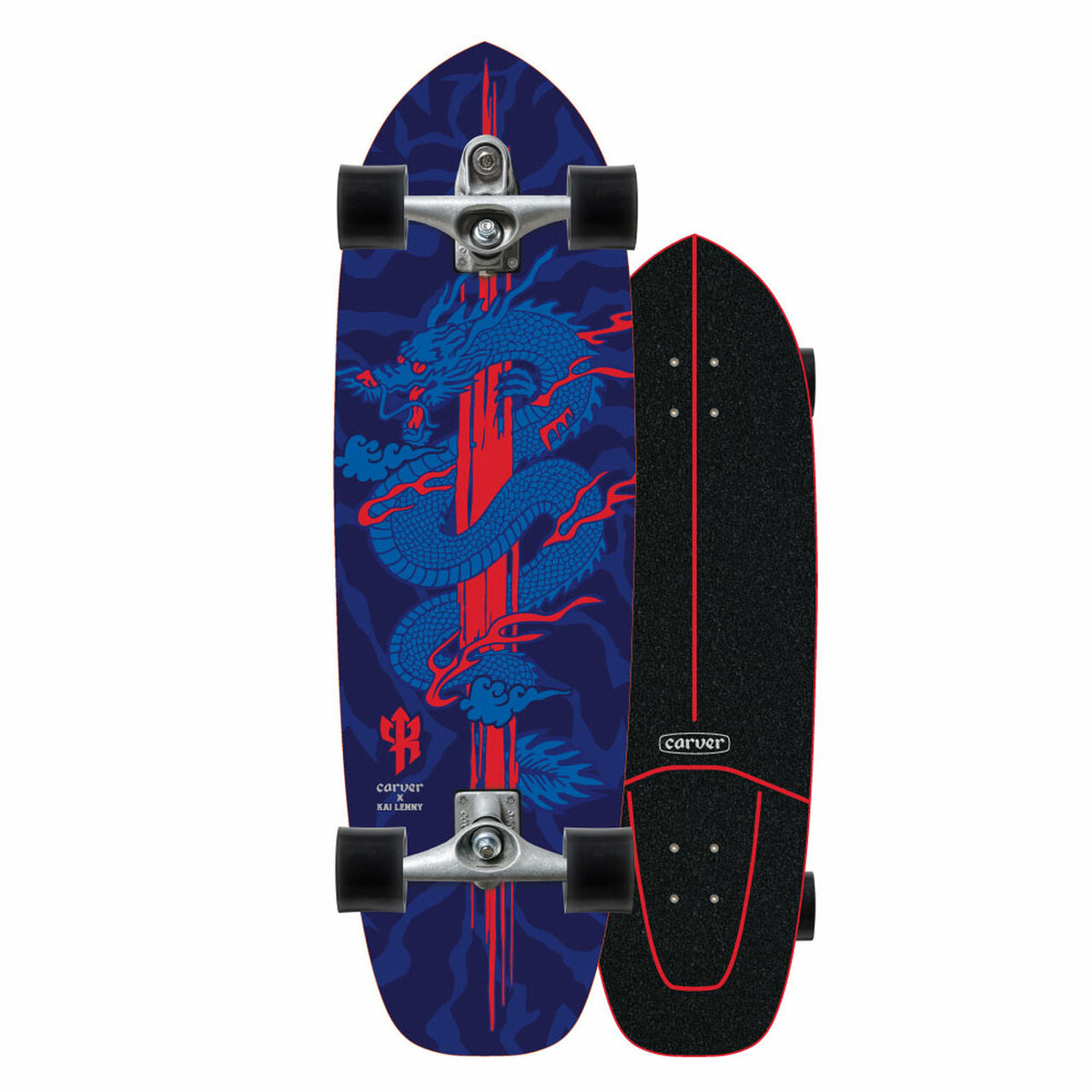 Carver C7 Surfskate 34" Kai Lenny Dragon