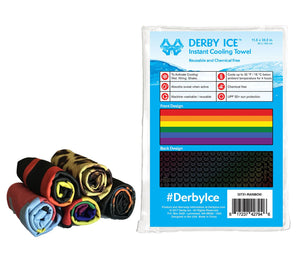 DERBY ICE Towel - Rainbow - Skatescool Australia