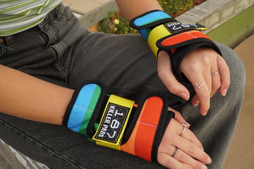 187 Wrist Guards (Rainbow)