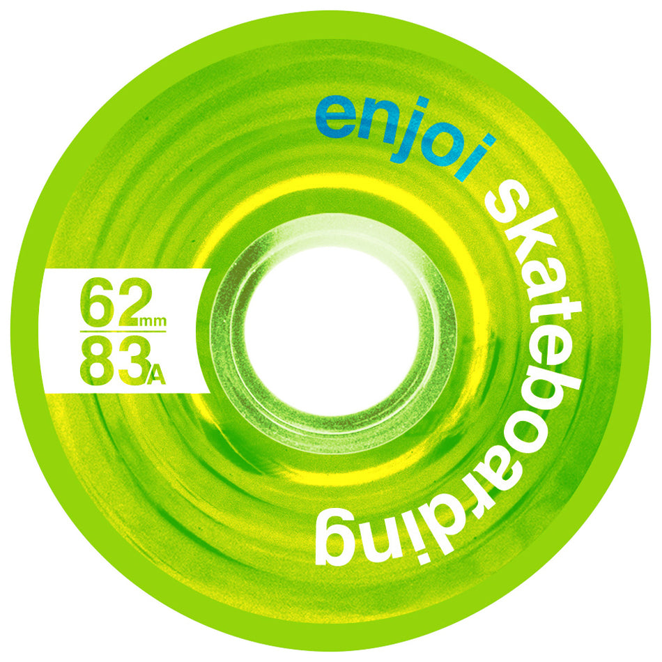 Enjoi Spectrum Cruiser Wheels 4pk 62mm 83a