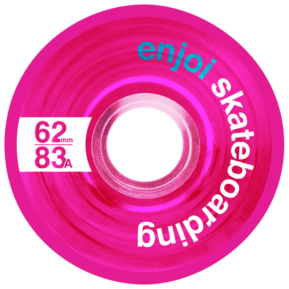 Enjoi Spectrum Cruiser Wheels 4pk 62mm 83a