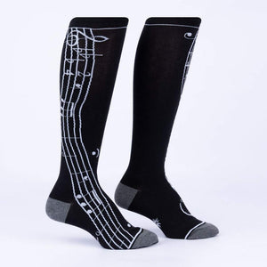 Sock It To Me Music is my Forte - Knee High Socks